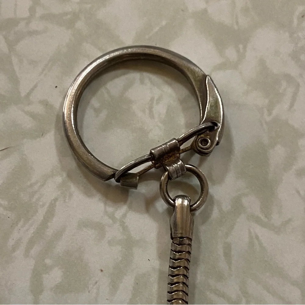 Vintage Enamel Royal Guard Keychain #6545